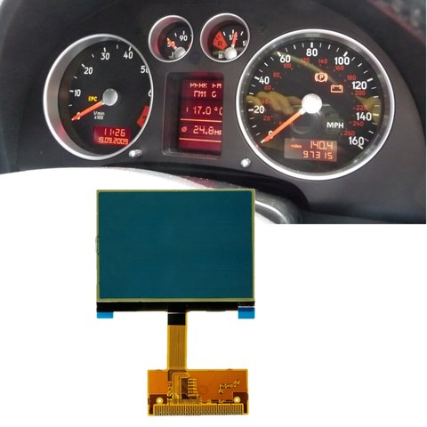 Car-styling LCD Display Screen Pixel Repair Gauge Cluster For Audi TT 8N Series For Jaeger 1999-2005 Car Dash Dashboard Repair ► Photo 1/6