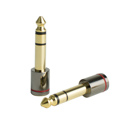 6.35mm Male To 3.5mm Female Audio Adapter Gold Plated Hifi Headphones Jack Stereo Microphone Earphone Connector 6.5 Plug ► Photo 1/5