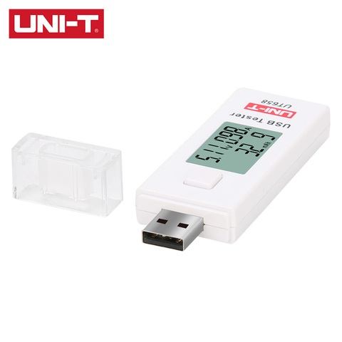 UNI-T UT658B/UT658 Digital Current Voltage USB-Testers 10 Sets Capacity Data Storage LCD Display 10cm Cable Length ► Photo 1/5