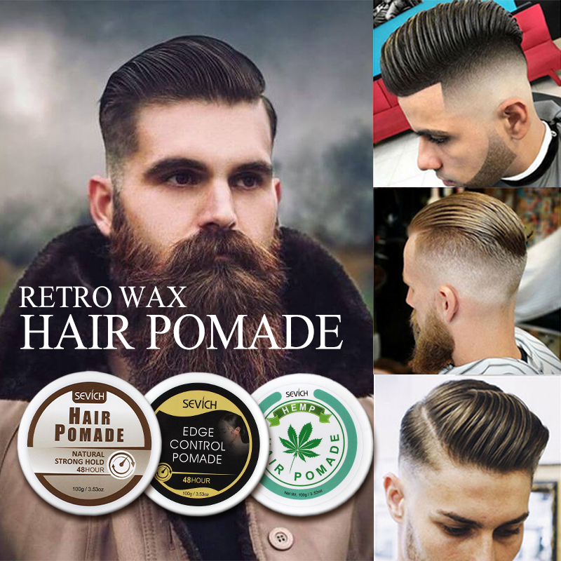 Sevich 100g Strong Hold Hair Gel Oil For Hair Men Long lasting Dry Hair  Hemp Pomade Hair restoring Cream Wax For Hair Styling - Price history &  Review | AliExpress Seller -