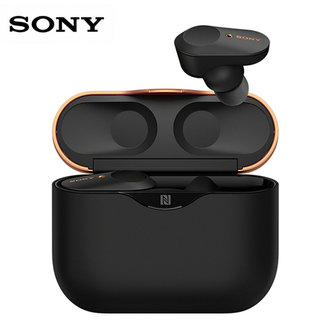 SONY WF-1000XM3 Noise Canceling Truly Wireless Earphone Sport Stereo Bass Earbuds Handsfree with Mic Charging Case Touch Control ► Photo 1/6