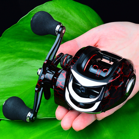 PROBEROS Fishing Reel 7.1:1/7.2:1 Carbon Shell Lightweight Magnetic Brake Max Drag 15LB-22LB Bait Casting Reel Fishing Tackle ► Photo 1/6