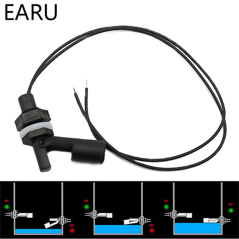 Horizontal Float Sensor Switch Side Mount Liquid Water Level Sensor Controller Automatic Water Pump switch Aquarium Tank Pool ► Photo 1/1