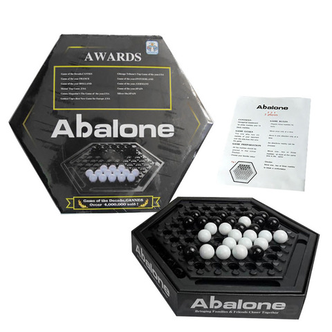 Abalone Table Games Portable Chess Set Family Board Game For Children Kids Intellectual Development Carrom Board Push Chess ► Photo 1/6