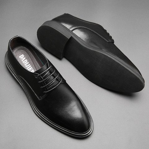 Brand Men Simple Lightweight Men Classic Derby Shoes Male Business Dress Formal Shoes  formal shoes men ► Photo 1/4