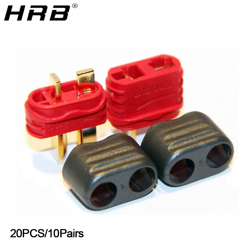 Male & Female Connectors/Plugs for RC Lipo Battery 2-pair Amass Sheathed XT60 