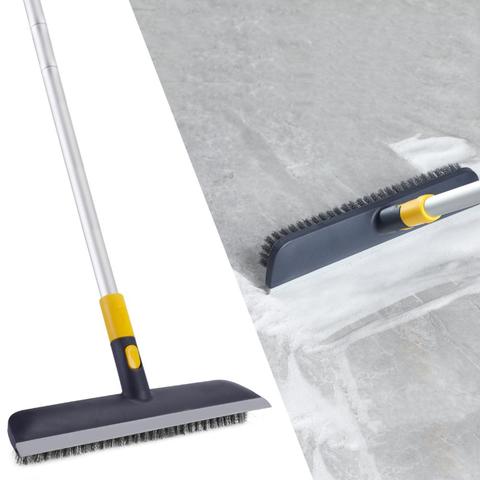 2 in 1  Floor Scrub Brush with Scrape and Brush with 51