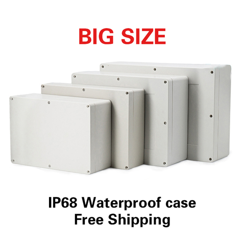 Big Size Outdoor Waterproof Case Enclosure Plastic Box Electronic Project Case Waterproof Junction Box for Electronics ► Photo 1/6