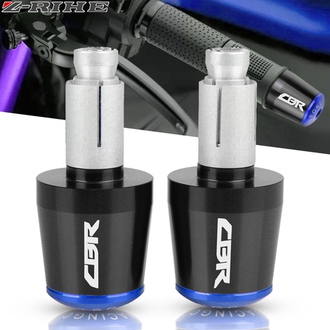 For honda CBR 250 150 600 929 954 RR CBR 650F 600RR CBR1000RR Motorcycle Accessories Handlebar Hand Grips Handle Bar End Cap ► Photo 1/6