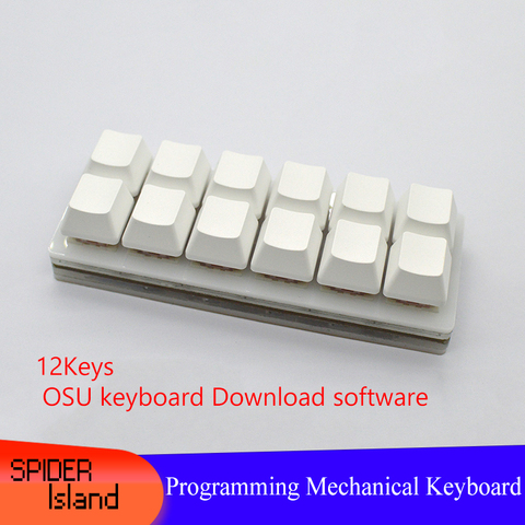 Programmable Keyboard 12Keys New USB Macro Programming Mechanical Keyboard Custimize DIY For Game Drawing Media player Win ► Photo 1/6