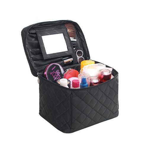 Women Cosmetic Bag Case High Capacity Makeup Bag Waterproof High Quality Foldable Travel Organizer Makeup Bag Beautician Pouch ► Photo 1/6