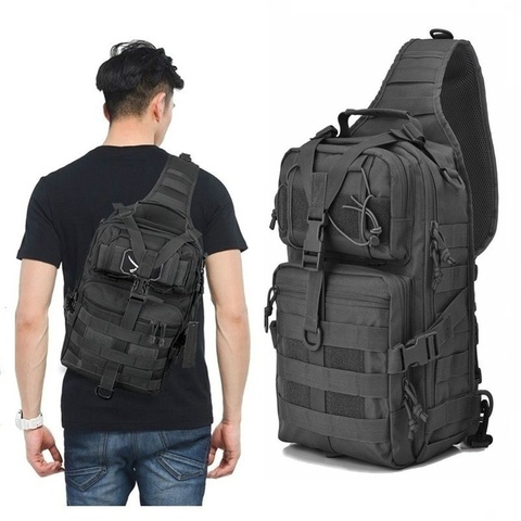 Military Tactical Assault Pack Sling Backpack Waterproof EDC Rucksack Bag for Outdoor Hiking Camping Hunting Trekking Travelling ► Photo 1/6