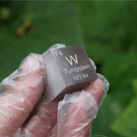 Tungsten Metal 1 Inch 25.4mm Density Cube 99.95% Pure for Element Collection ► Photo 1/6