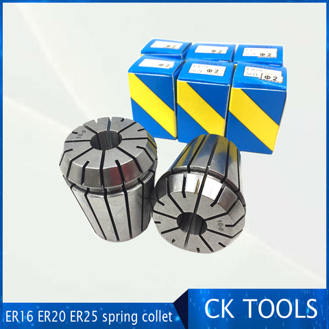 ER Collet Chuck Holder ER11 ER16 ER20 8mm adapter clamp Drill chuck cnc router bits tools wood pcb ball nose 3.175 1pcs ► Photo 1/6