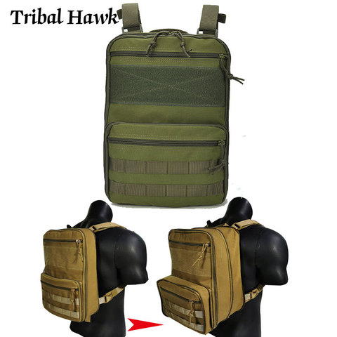 Military D3 Flatpack Tactical Backpack Molle Rucksack Airsoft Carry Multi Purpose Gear Outdoor Hunting Assault Travel Camo Bag ► Photo 1/5