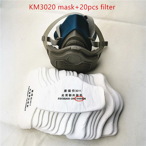 New KM3020 Anti-Dust Respirator Filter Mask ► Photo 1/6