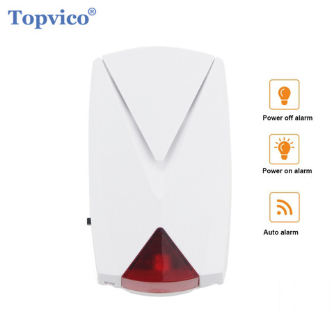 Topvico Wireless Power Off / On Detector AC 220V Power Failure Outage Short Circuit Alarm Testing Sensor Home Substation Alarm ► Photo 1/6