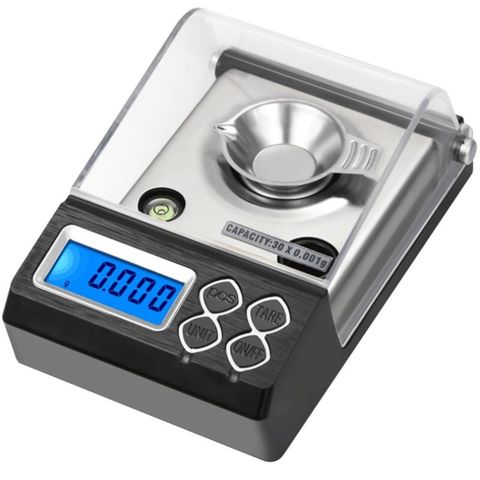 30g/0.001g 30g/0.001g High Precision Professional Digital Milligram Scale Mini Electronic Balance Powder Scale Gold Jewelry ► Photo 1/6