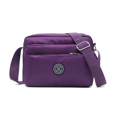 2022 Casual Solid Color Women Bags Luxury Designer Shoulder Bag Nylon Cloth Lady Messenger Bag Mobile Phone Bag Wholesale ► Photo 1/6