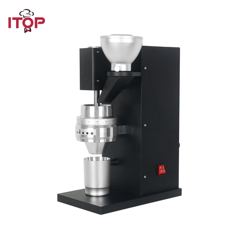 ITOP Automatic Coffee Grinder With Timing Stainless Steel Turkish coffee Milling machine 110v/220v/240V Professional Miller ► Photo 1/6