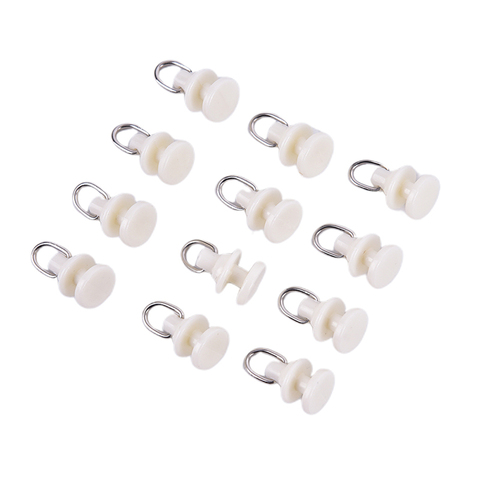 20pcs Curtain Track Glider Rail Curtain Hook Rollers Curtain Tracks Accessories for Curtains, Drapes, Sheer, Valances ► Photo 1/4