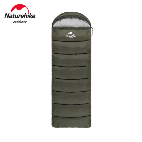 Naturehike Sleeping Bag Ultralight Compact Potable Envelope Winter Sleeping Bag Cotton Quilt Travel Outdoor Camping Sleeping Bag ► Photo 1/6