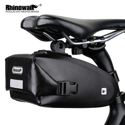 Rhinowalk Full Rainproof Bike Saddle Bag Cycling Rear Large Capatity Seatpost MTB Bike Bag Shockproof Bicycle Accessories ► Photo 1/6