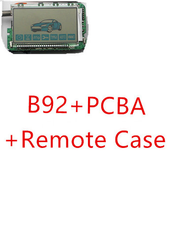 B92 trinket LCD Remote Control Key Fob For Starline B92 Car Anti-theft 2 Way Alarm System ► Photo 1/1