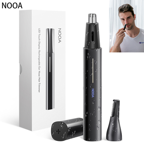 electric nose trimmer rechargeable nose hair trimmer nose hair removal eyebrow trimmer for men haircut nose trimmer nose and ear ► Photo 1/6