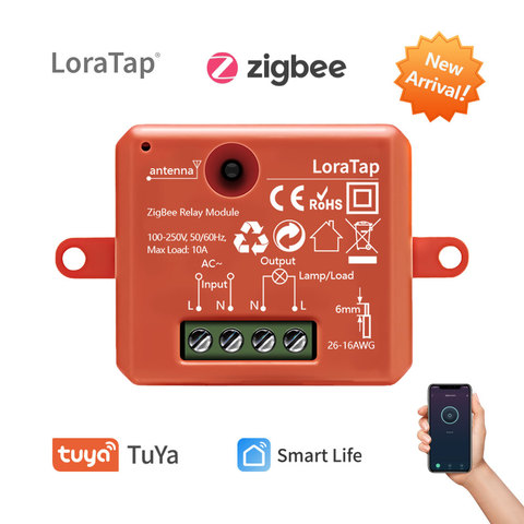 Tuya ZigBee 3.0 Smart Life Socket Module Wireless Remote Control, Work with Echo Alexa Google Home Voice Assistant DIY Relay ► Photo 1/6