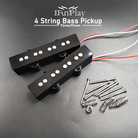 Open Jazz JB Bass Pickup Neck Bridge Pickup 92mm 95mm Pickup for 4 String Bass Guitarra Parts ► Photo 1/6