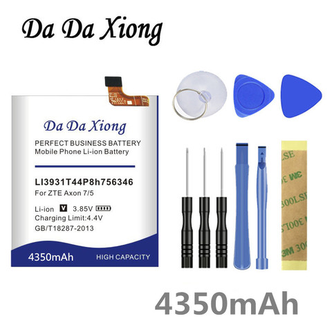 Da Da Xiong 4350mAh LI3931T44P8h756346 Battery for ZTE Axon 7 5.5inch A2017 Batter ► Photo 1/5