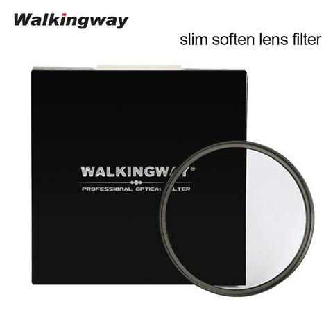 Walkingway Camera Filter Soft Focus Lens Filter 52/55/58/62/67/72/77/82mm Dreamy Hazy Diffuser for Digital DSLR Camera ► Photo 1/6