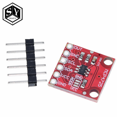 1PCS Great IT MCP4725 I2C DAC Breakout module development board ► Photo 1/6