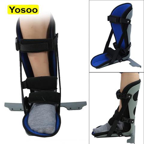 Ankle Brace Support Foot Drop Splint Guard Sprain Orthosis Fractures Ankle Braces For First Aid Plantar Fasciitis Heel Pain ► Photo 1/6