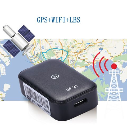 GF21 Mini GPS Real Time Car Tracker Anti-Lost Device Voice Control Recording Locator High-definition Microphone WIFI+LBS+GPS Pos ► Photo 1/6