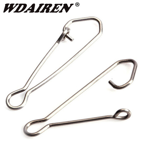 20pcs/lot Hooked Snap Stainless Steel Fishing Barrel Swivel Safety Snaps  Hook Lure Accessories Connector Snap Pesca - Price history & Review, AliExpress Seller - WDAIREN Official Store