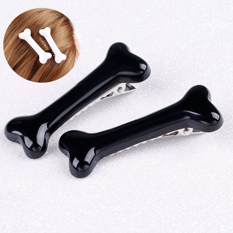 2Pcs Women Dog Bone Design Hairpin Fashion Creative Popular Hair Clips Girls Charm Lovely Barrettes Styling Tools Accessories ► Photo 1/6