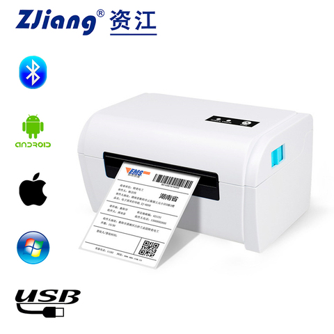 Zijiang label barcode printer thermal printer bar code QR code sticker machine 20mm-110mm 9200 ► Photo 1/6