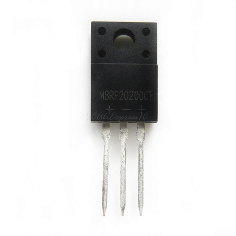 10pcs/lot B20220G MBRF20220CT MBR20220CT 20220 TO220F ► Photo 1/2