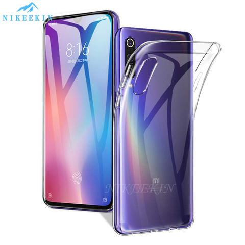 Clear Case for Xiaomi 10 Lite Mi 10 Pro 5G 5S 5C 5X 6X Transparent Soft TPU Cover for Xiaomi A1 A3 A2 Lite Max 3 F1 Mix 3 Coque ► Photo 1/6