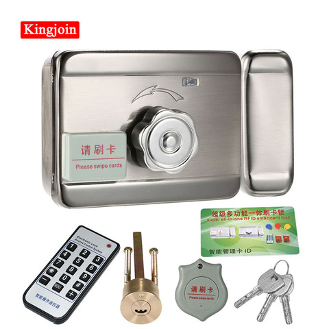 Outdoor remote control ID tags Electric lock & gate lock Access Control system Electronic integrated RFID Door Rim lock ► Photo 1/6