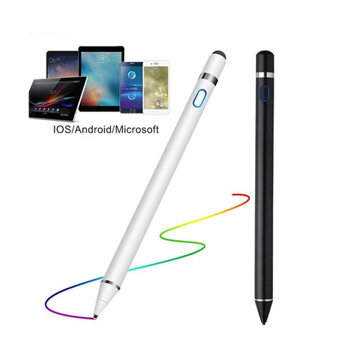 2 in 1 Universal Stylus Pen For iPad Android Tablet Mobile Phone  Accessories Drawing Tablet Capacitive Screen Touch Pen - AliExpress