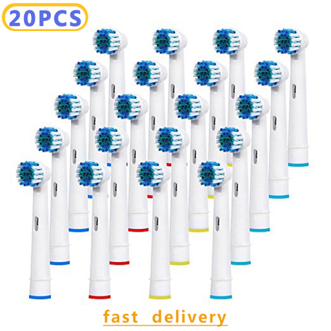 Compatible Oral A B Sensitive Gum Care Electric Toothbrush Replacement Brush Heads, Sensitive brush heads Extra soft bristles ► Photo 1/6