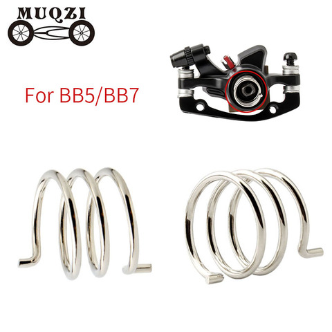 MUQZI 2PCS Bike Disc Brake Spring BB5 BB7 Mechanical Calipers clamp return spring Brake arm Circlip MTB Road Bicycle ► Photo 1/6