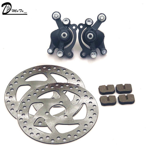 49CC Brake Disc Plate Gas Mini Dirt Bike Rear Disc Brake Caliper Kit 140mm and Friction Plate Rotors Electric Scooter ATV ► Photo 1/6