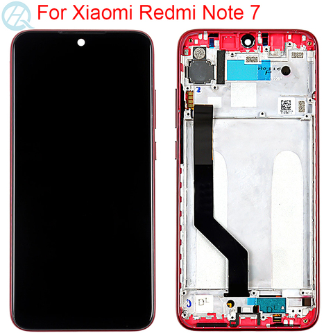 10 Touch Original LCD For Xiaomi Redmi Note 7 Pro Display With Frame Touch Screen Assembly 6.3