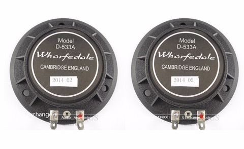 2PCS /LOT Replacement Diaphragm For D-533A Driver Wharfedale D533a Evp Series Titan 12p ► Photo 1/5