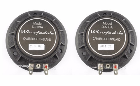 2PCS /LOT Replacement Diaphragm For D-533A Driver Wharfedale D533a Evp Series Titan 12p ► Photo 1/5