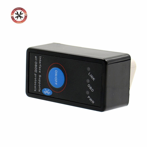 Bluetooth ELM327 V2.1 OBD2 Car Diagnostic Tool ELM327 Power Switch V2.1 On/Off Button ELM-327 Auto Scanner For OBDII Protocols ► Photo 1/6